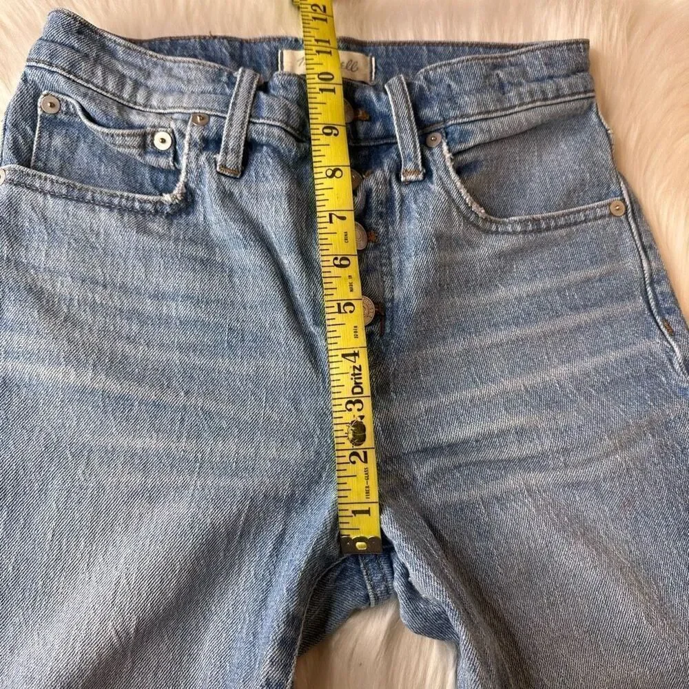 Madewell Cali Demi-Boot Jeans Size 24 - Picture 9 of 14